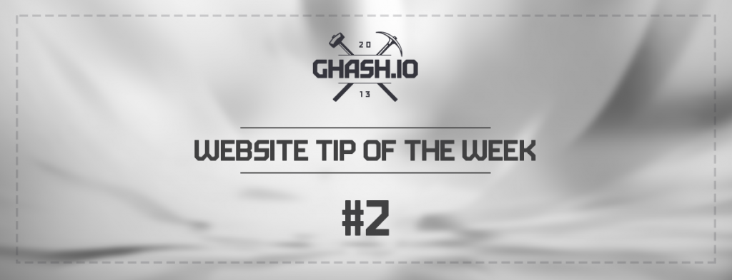 GHash.IO Website Tip #2