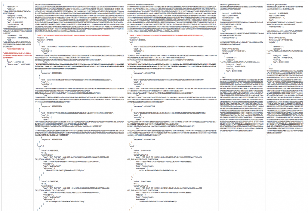 transaction malleability