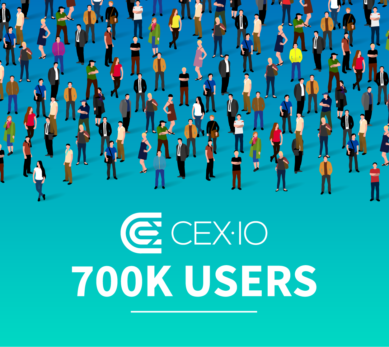 700,000 users on CEX.IO Bitcoin exchange