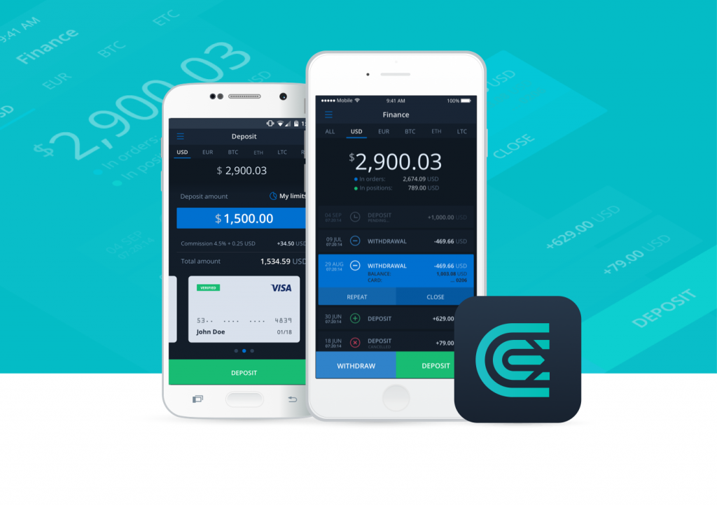 Mobile Updates: Card Deposits and Withdrawals Added