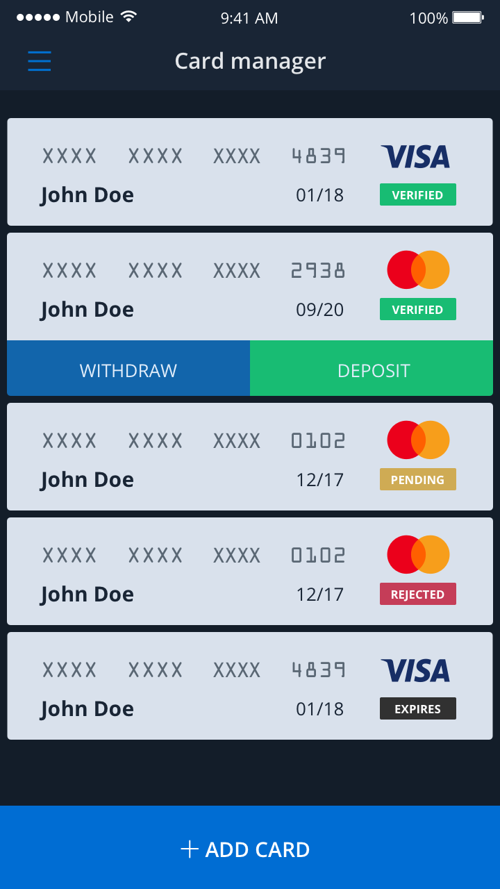 Card Management Enabled in CEX.IO Mobile App CEX.IO Blog