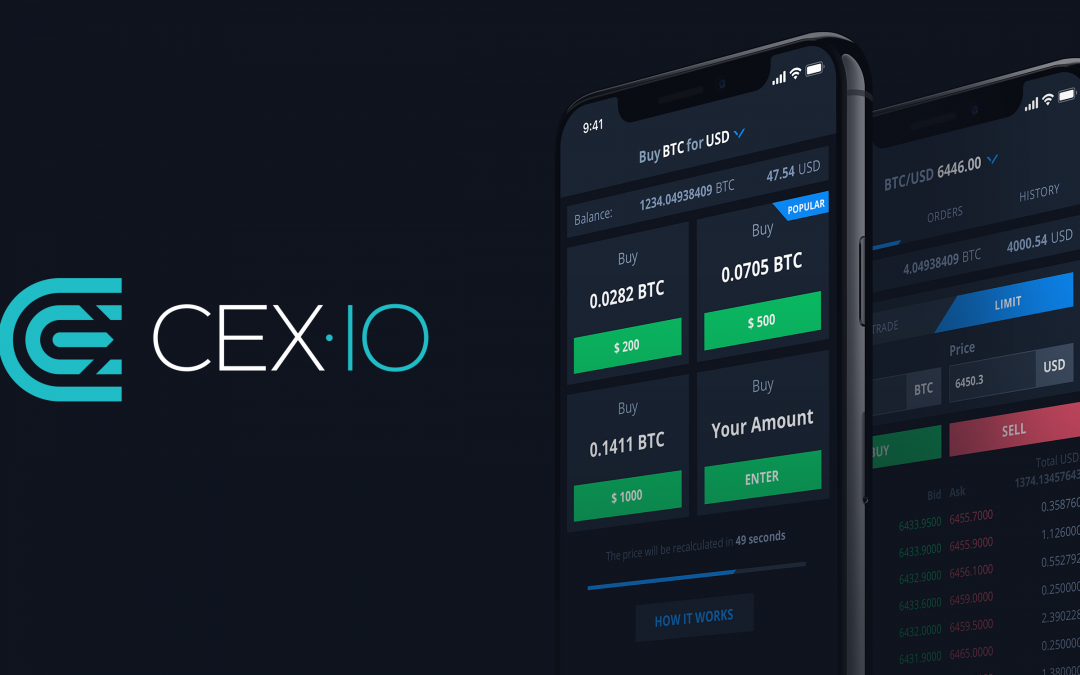 Smart Look. Smart Trade. Meet the New Design of CEX.IO Mobile App for iOS