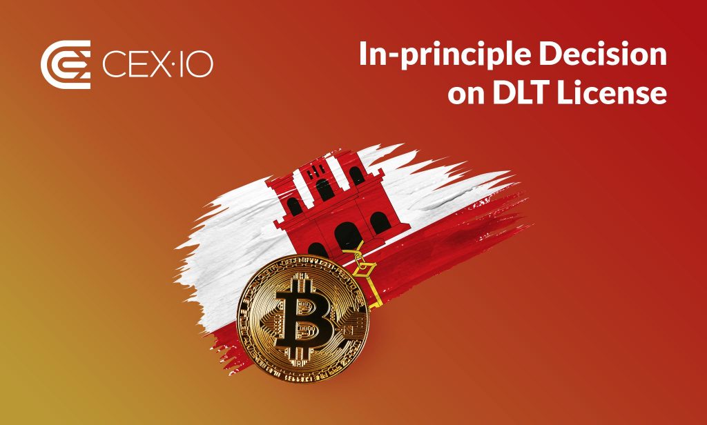 CEX.IO Receives In-Principle Decision from Gibraltar Regulator on the Path to DLT License