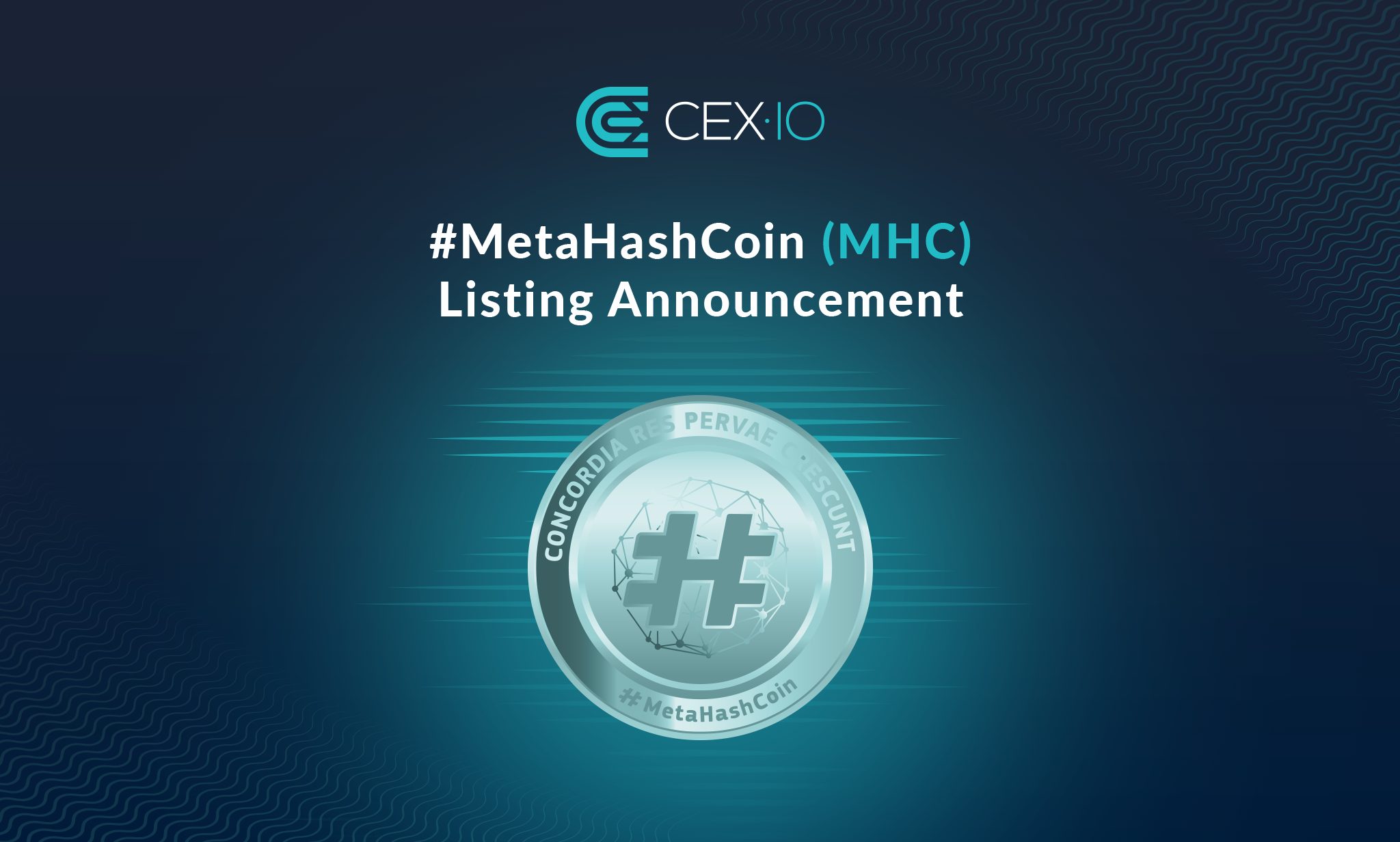 CEX.IO announces the upcoming listing of #MetaHashCoin