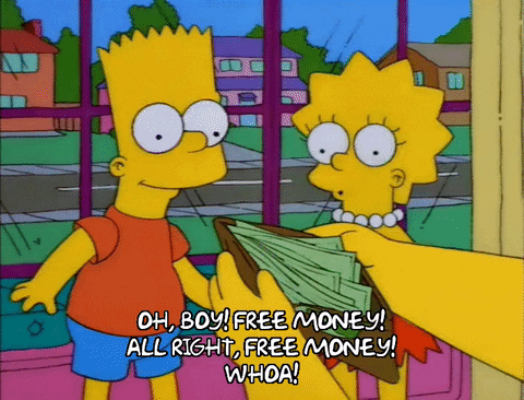 money simpsons
