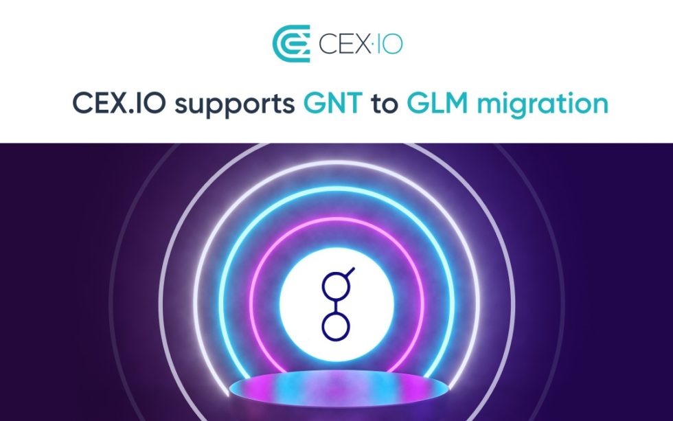 CEX.IO will support Golem token migration GNT to GLM